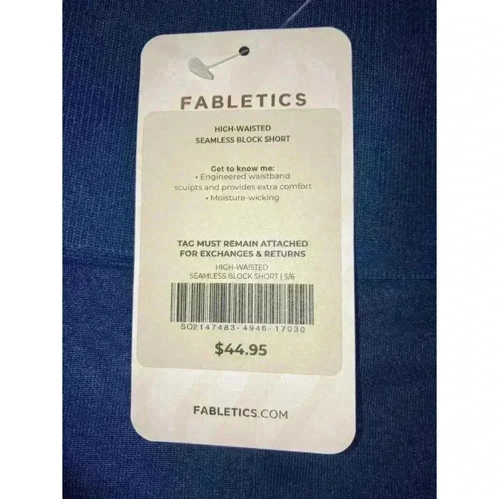 Fabletics High-Waisted Seamless Block Athletic Sh… - image 8